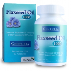 รูปภาพของ BioPanax Centuria Flaxeed Oil 1000 mg 60cap